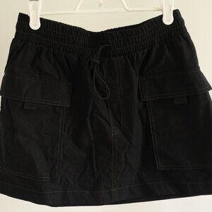 Wild Fable Black Utility Mini Skirt - Size S